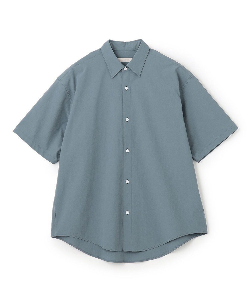 【アンフィーロ/UNFILO / MEN】のコンフォート ハーフスリーブシャツ 24年春夏商品 インテリア・キッズ・メンズ・レディースファッション・服の通販 founy(ファニー) 　ファッション　Fashion　メンズファッション　Fashion for Men　トップス・カットソー　Cut & Sew Tops　メンズシャツ　Shirts　春　Spring　吸水　Absorbent, Quick-Dry　軽量　Lightweight, Ultra Light　ショート　Short, Short Length　ストレッチ　Stretch, Stretchy Fabric　スリーブ　Sleeve, Long Sleeve / Short Sleeve　トレンド　Trend, Trending Now　バランス　Balance, Style Balance　ヨーク　Yoke, Yoke Design　ワーク　Workwear, Utility Style　S/S・春夏　SS, Spring/Summer, Warm Season　夏　Summer　エレガント 上品　Elegant　ダークブルー|ID: prp329100004834635 ipo3291000000035213043