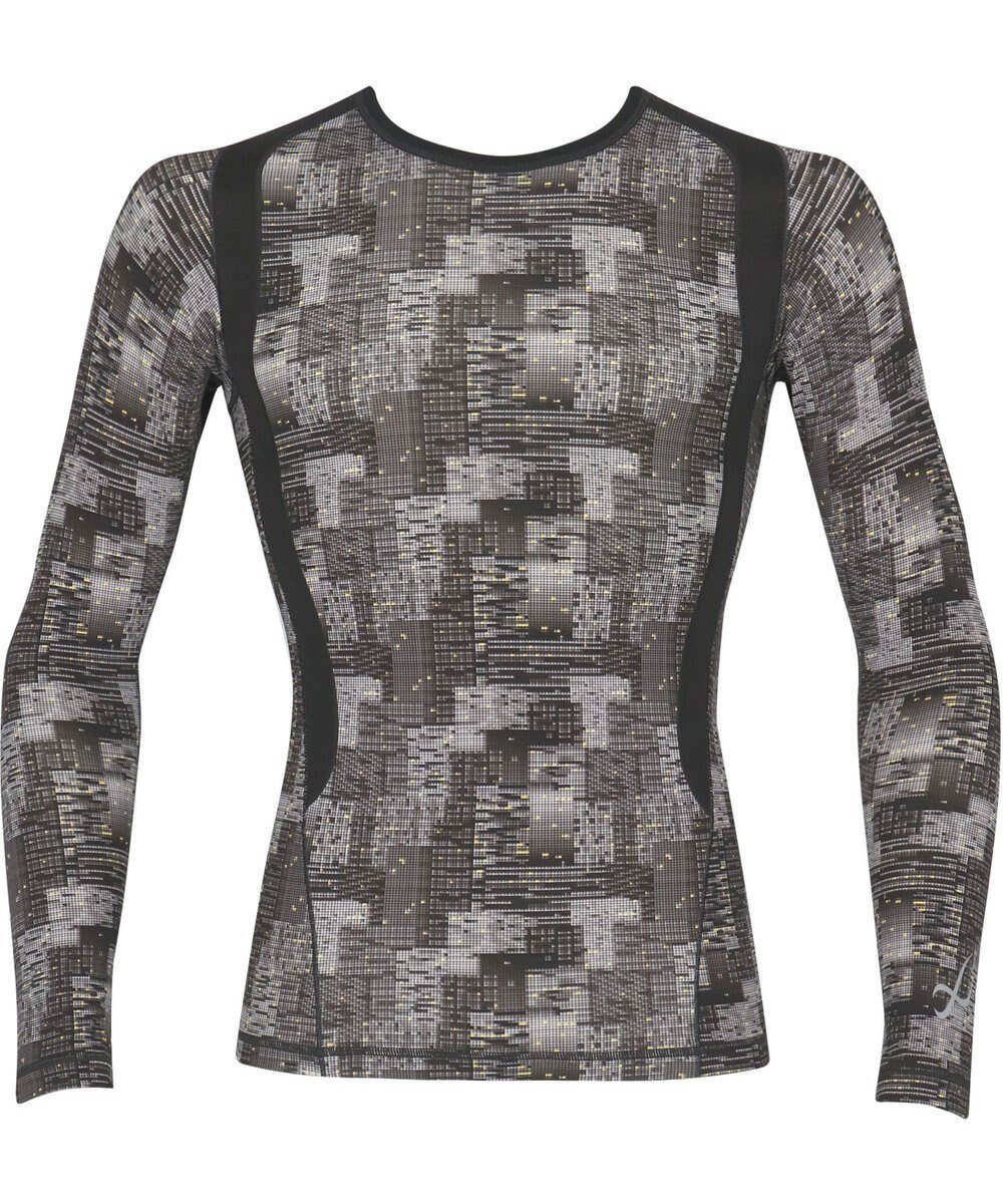 【シーダブリューエックス/CW-X / MEN】の【MEN】 CW-X 機能性トップス 【JYURYU TOP】 丸首 長袖 肩が動かしやすくなる 運動時の疲労を軽減 ゴルフ 球技 マラソン JAO010 /ワコール インテリア・キッズ・メンズ・レディースファッション・服の通販 founy(ファニー) 　ファッション　Fashion　メンズファッション　Fashion for Men　トップス・カットソー　Cut & Sew Tops　おすすめ　Recommended / Our Picks　ゴルフ　Golf　スポーツ　Sports, Activewear　フィット　Fit, Slim Fit　長袖　Long Sleeve, Full Sleeve　シルバーグレー|ID: prp329100004834636 ipo3291000000035213045