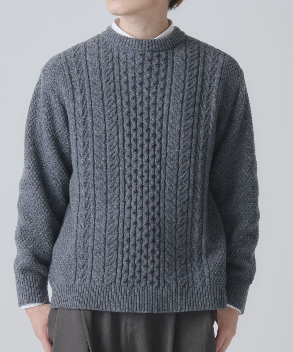 【ムーク/muuc】のジャパンウールセーター インテリア・キッズ・メンズ・レディースファッション・服の通販 founy(ファニー) 　ファッション　Fashion　レディースファッション　Fashion for Women　トップス・カットソー　Cut & Sew Tops　ニット　Knit Tops & Sweaters　クラシック　Classic, Timeless Style　セーター　Sweater, Knitwear　ボックス　Boxy, Box Shape　ワイド　Wide, Wide Fit　A/W・秋冬　Autumn/Winter　S/S・春夏　SS, Spring/Summer, Warm Season　夏　Summer　チャコールグレー|ID: prp329100004834645 ipo3291000000035213107