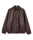 【アンフィーロ/UNFILO / MEN】のアラエルレザーライク ブルゾン 人気、トレンドファッション・服の通販 founy(ファニー) ファッション Fashion レディースファッション Fashion for Women アウター Coat / Outerwear Collection レディースジャケット・軽アウター Jackets ブルゾンジャケット・スポーティアウター Blouson Jackets おすすめ Recommended / Our Picks インナー Innerwear コーティング Coating, Coated Finish ジャケット Jacket, Outerwear ストレート Straight, Straight Cut スリム Slim, Slim Fit スリーブ Sleeve, Long Sleeve / Short Sleeve トレンド Trend, Trending Now ブルゾン Blouson, Bomber Jacket エレガント 上品 Elegant 夏 Summer 春 Spring S/S・春夏 SS, Spring/Summer, Warm Season thumbnail ダークブラウン|ID: prp329100004834648 ipo3291000000035213126