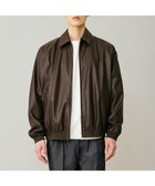 【アンフィーロ/UNFILO / MEN】のアラエルレザーライク ブルゾン 人気、トレンドファッション・服の通販 founy(ファニー) ファッション Fashion レディースファッション Fashion for Women アウター Coat / Outerwear Collection レディースジャケット・軽アウター Jackets ブルゾンジャケット・スポーティアウター Blouson Jackets おすすめ Recommended / Our Picks インナー Innerwear コーティング Coating, Coated Finish ジャケット Jacket, Outerwear ストレート Straight, Straight Cut スリム Slim, Slim Fit スリーブ Sleeve, Long Sleeve / Short Sleeve トレンド Trend, Trending Now ブルゾン Blouson, Bomber Jacket エレガント 上品 Elegant 夏 Summer 春 Spring S/S・春夏 SS, Spring/Summer, Warm Season thumbnail ダークブラウン|ID: prp329100004834648 ipo3291000000035482503
