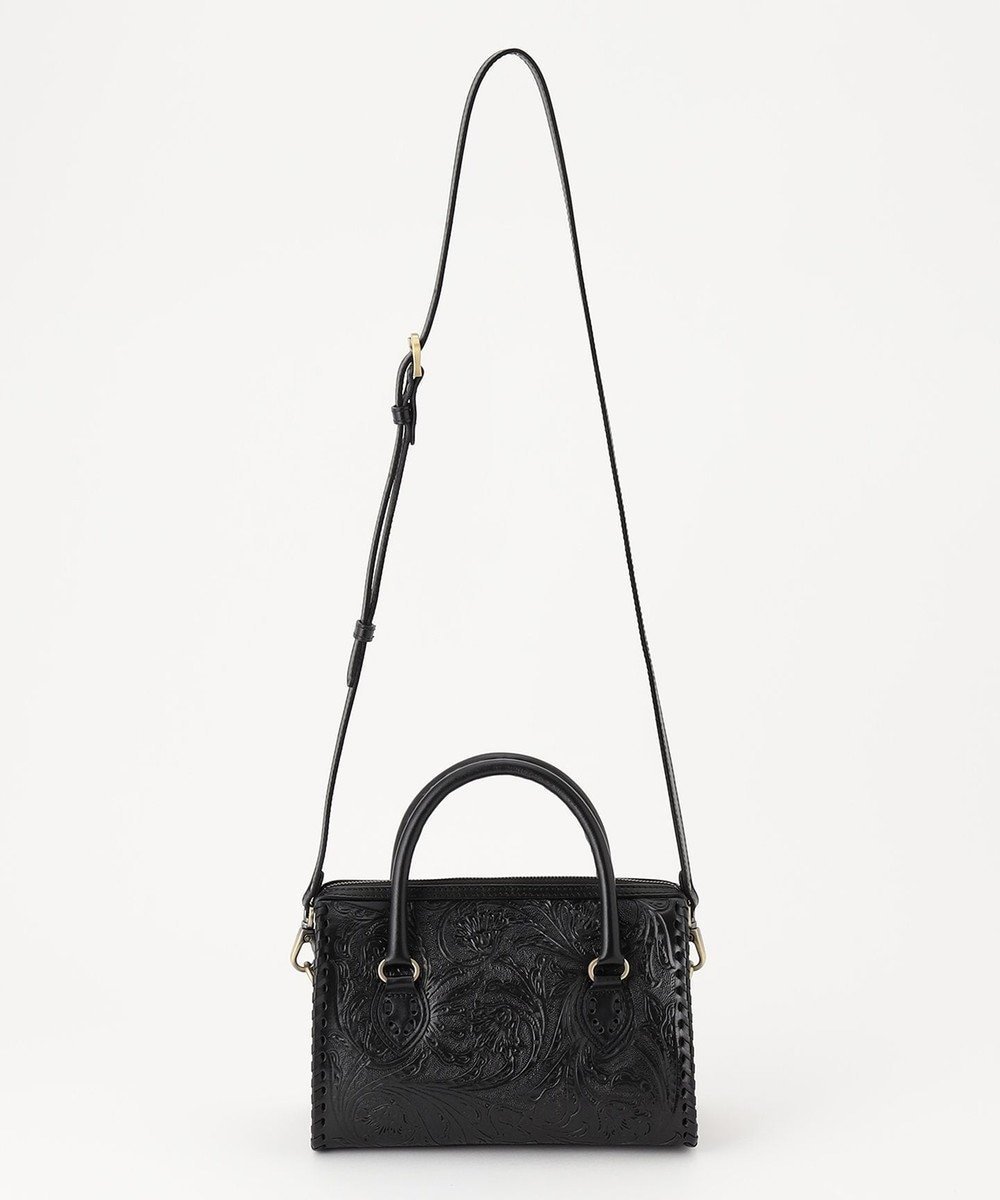 【グレース コンチネンタル/GRACE CONTINENTAL】のMini Boston Bag インテリア・キッズ・メンズ・レディースファッション・服の通販 founy(ファニー) 　ファッション　Fashion　レディースファッション　Fashion for Women　バッグ　Bags　ヴィンテージ　Vintage Style　財布　Wallet, Purse　定番　Standard, Basic Item　ハンド　Hand, Handmade　ボストン　Boston　ボストンバッグ　Boston Bag, Retro Bag　ポーチ　Pouch, Small Case　ブラック|ID: prp329100004834679 ipo3291000000035213255