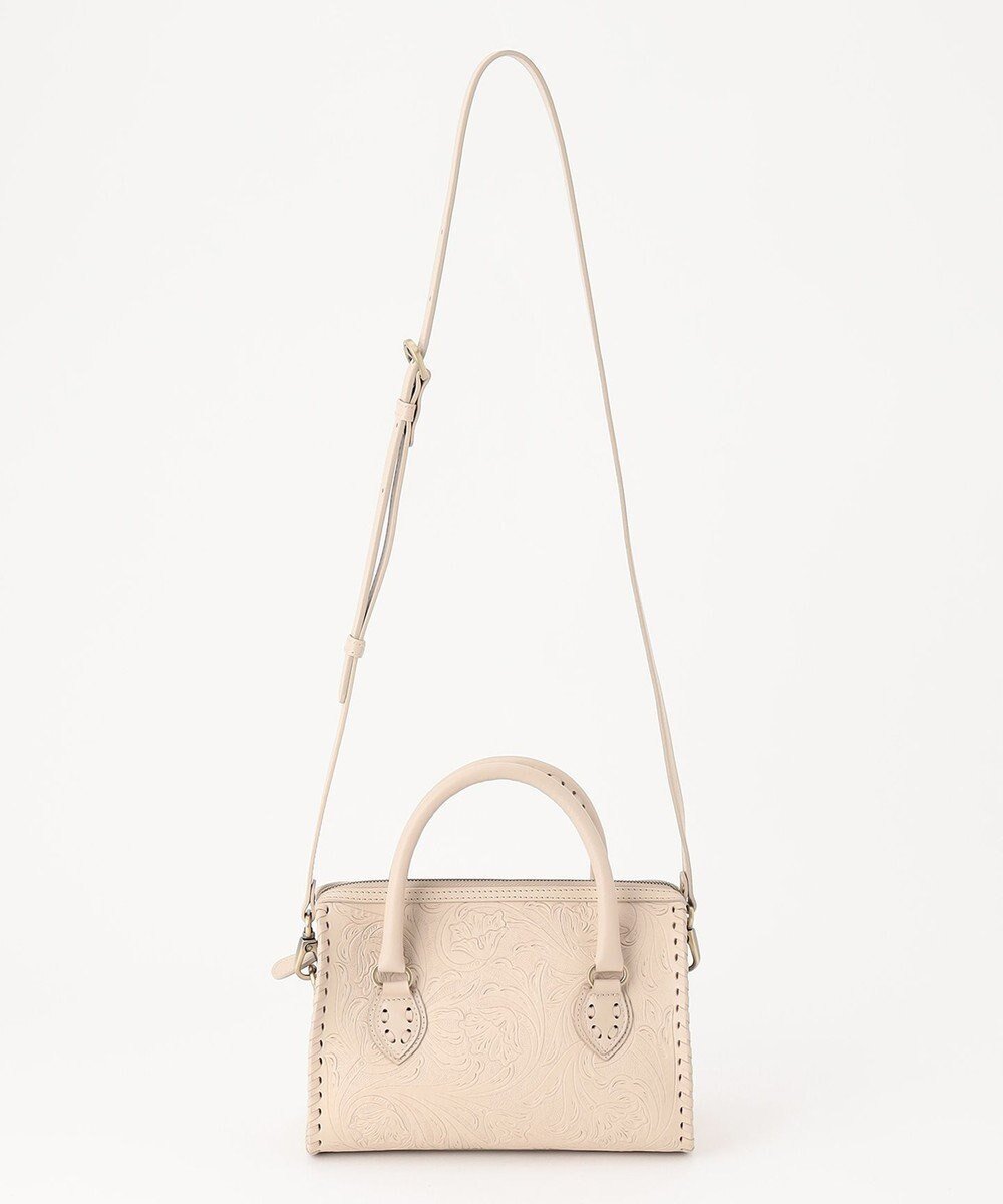 【グレース コンチネンタル/GRACE CONTINENTAL】のMini Boston Bag インテリア・キッズ・メンズ・レディースファッション・服の通販 founy(ファニー) 　ファッション　Fashion　レディースファッション　Fashion for Women　バッグ　Bags　ヴィンテージ　Vintage Style　財布　Wallet, Purse　定番　Standard, Basic Item　ハンド　Hand, Handmade　ボストン　Boston　ボストンバッグ　Boston Bag, Retro Bag　ポーチ　Pouch, Small Case　グレージュ|ID: prp329100004834679 ipo3291000000035213256