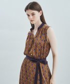 【グレース コンチネンタル/GRACE CONTINENTAL】のナイトparisブラウス 人気、トレンドファッション・服の通販 founy(ファニー) ファッション Fashion レディースファッション Fashion for Women トップス・カットソー Cut & Sew Tops シャツ・ブラウス・オフィスカジュアル Elegant Blouses & Button-Ups サテン Satin, Glossy Fabric スキッパー Skipper, Open Collar セットアップ Set-Up, Coordinated Outfit とろみ Fluid, Flowy Fabric タイツ Tights, Legwear ドレープ Drape, Draping Fabric プリント Print, Printed Pattern A/W・秋冬 Autumn/Winter 夏 Summer thumbnail カーキ|ID: prp329100004834682 ipo3291000000035213272