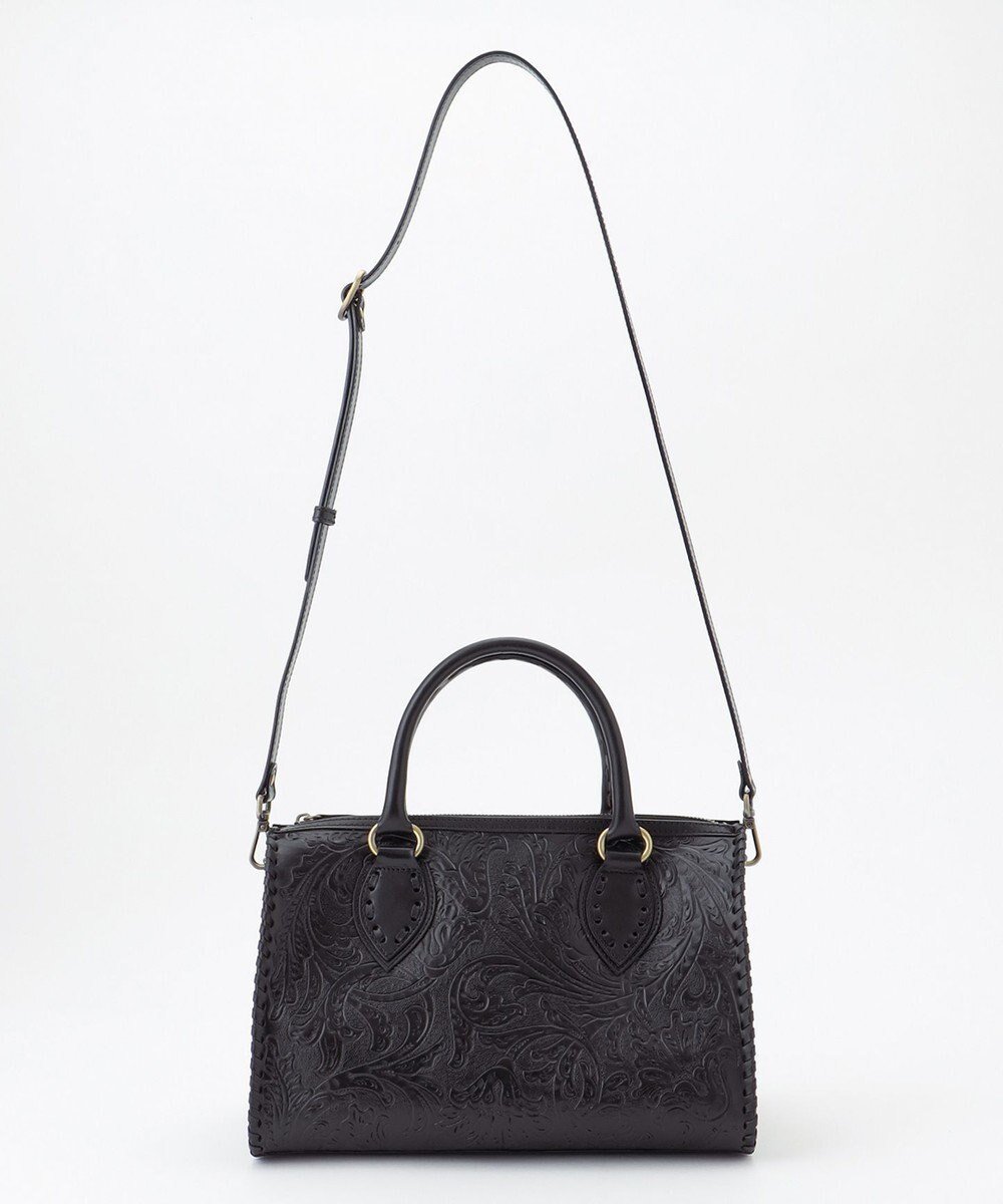 【グレース コンチネンタル/GRACE CONTINENTAL】のBostonBAG インテリア・キッズ・メンズ・レディースファッション・服の通販 founy(ファニー) 　ファッション　Fashion　レディースファッション　Fashion for Women　バッグ　Bags　ヴィンテージ　Vintage Style　定番　Standard, Basic Item　ハンド　Hand, Handmade　ボストン　Boston　ボストンバッグ　Boston Bag, Retro Bag　ラップ　Wrap, Wrap Design　ブラック|ID: prp329100004834683 ipo3291000000035213276