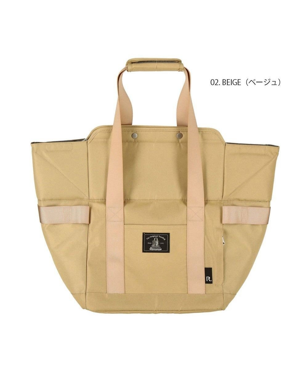 【ルートート/ROOTOTE】の6624【簡易保冷】RT.サーモキーパーボックス.ベーシック-C インテリア・キッズ・メンズ・レディースファッション・服の通販 founy(ファニー) 　ファッション　Fashion　レディースファッション　Fashion for Women　バッグ　Bags　カメラ　Camera Accessories　クッション　Cushion, Throw Pillow　クール　Cool, Chic　軽量　Lightweight, Ultra Light　ドット　Polka Dot, Dot Pattern　ベーシック　Basic, Essential　ポケット　Pocket, Pocket Detail　メッシュ　Mesh, Net Fabric　ループ　Loop, Loop Knit　新作・新入荷　New Arrivals / New In　02:ベージュ|ID: prp329100004834686 ipo3291000000035213285
