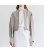 【ベイジ,/BEIGE,】のRUE / ドライタッチコンパクトブルゾン Taupe|ID: prp329100004835416 ipo3291000000035703324