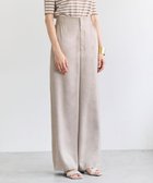 【ベイジ,/BEIGE,】のMICA / リネンブレンドイージーワイドパンツ L.Taupe|ID: prp329100004835418 ipo3291000000035221746