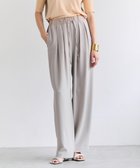 【ベイジ,/BEIGE,】のRUE / ドライタッチイージーセミワイドパンツ Taupe|ID: prp329100004835419 ipo3291000000035221750