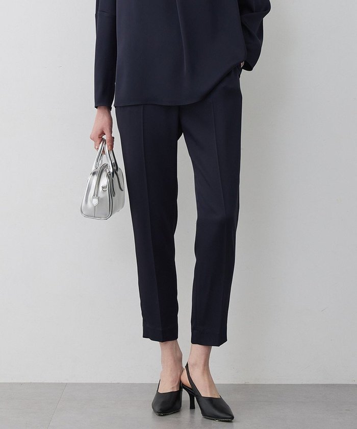 【アイシービー/iCB】のアセテートダブルサテン スティックパンツ インテリア・キッズ・メンズ・レディースファッション・服の通販 founy(ファニー) https://founy.com/ ファッション Fashion レディースファッション Fashion for Women パンツ Pants & Trousers 春 Spring 洗える Machine Washable サテン Satin, Glossy Fabric シンプル Simple, Minimal ストレッチ Stretch, Stretchy Fabric セットアップ Set-Up, Coordinated Outfit ダブル Double, Double-Breasted ドレープ Drape, Draping Fabric S/S・春夏 SS, Spring/Summer, Warm Season おすすめ Recommended / Our Picks 夏 Summer 2026年 2026 |ID: prp329100004835430 ipo3291000000035221786