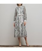 【グレース コンチネンタル/GRACE CONTINENTAL】のマルチフラワー刺繍フレアワンピース 人気、トレンドファッション・服の通販 founy(ファニー) ファッション Fashion レディースファッション Fashion for Women ワンピース Dresses 春 Spring カフス Cuff Design フィット Fit, Slim Fit フラワー Flower, Floral フレア Flare, Flared フロント Front, Front Design モチーフ Motif, Design Theme 無地 Plain, Solid Color リボン Ribbon, Bow S/S・春夏 SS, Spring/Summer, Warm Season 夏 Summer エレガント 上品 Elegant thumbnail グレー|ID: prp329100004835439 ipo3291000000035221814