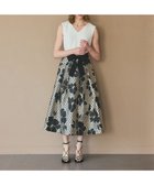 【グレース コンチネンタル/GRACE CONTINENTAL】のドットボタニカルジャガードドレス 人気、トレンドファッション・服の通販 founy(ファニー) ファッション Fashion レディースファッション Fashion for Women ワンピース Dresses フォーマル・パーティードレス・結婚式用ドレス Elegant & Casual Dresses イタリア Italy カーディガン Cardigan, Knitwear ジャケット Jacket, Outerwear ドレス Dress, One-Piece フレア Flare, Flared リボン Ribbon, Bow 夏 Summer 春 Spring S/S・春夏 SS, Spring/Summer, Warm Season 無地 Plain, Solid Color thumbnail ホワイト|ID: prp329100004835445 ipo3291000000035221831