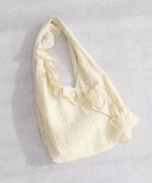 【アースミュージックアンドエコロジー/earth music&ecology】のフリルトライアングルバッグ 人気、トレンドファッション・服の通販 founy(ファニー) ファッション Fashion レディースファッション Fashion for Women バッグ Bags おすすめ Recommended / Our Picks イエロー Yellow トライアングル Triangle, Triangular Shape ドット Polka Dot, Dot Pattern フリル Frill, Ruffle フロント Front, Front Design 旅行 Travel 無地 Plain, Solid Color 軽量 Lightweight, Ultra Light ビジネス 仕事 通勤 Business / Work / Commuting thumbnail イエロー|ID: prp329100004835448 ipo3291000000035221846