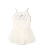 【チャコット/Chacott / KIDS】のスカート付レオタード 人気、トレンドファッション・服の通販 founy(ファニー) ファッション Fashion キッズファッション Fashion for Kids キャミソール Camisole, Spaghetti Strap Top リボン Ribbon, Bow ワンポイント One Point, Statement Accent 春 Spring thumbnail オフホワイト|ID: prp329100004835449 ipo3291000000035221848