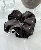 【ウィゴー/WEGO】のLリボンドットシュシュ 人気、トレンドファッション・服の通販 founy(ファニー) ファッション Fashion レディースファッション Fashion for Women シュシュ&ヘアアクセ/ヘアアレンジ Scrunchies & Hair Accessories アクセサリー Fashion Accessories ガーリー Girly, Feminine Style サテン Satin, Glossy Fabric スマホ Smartphone, Mobile Device ドット Polka Dot, Dot Pattern リボン Ribbon, Bow エレガント 上品 Elegant thumbnail ブラック|ID: prp329100004835452 ipo3291000000035703382