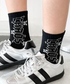 【ウィゴー/WEGO】のCHAOSリブソックス 人気、トレンドファッション・服の通販 founy(ファニー) ファッション Fashion レディースファッション Fashion for Women ソックス&靴下 Socks & Hosiery レッグウェア・ストッキング Legwear & Hosiery サンダル Sandals, Summer Shoes スニーカー Sneakers, Trainers スマホ Smartphone, Mobile Device ソックス Socks, Hosiery フィット Fit, Slim Fit thumbnail ブラック|ID: prp329100004835454 ipo3291000000035703413