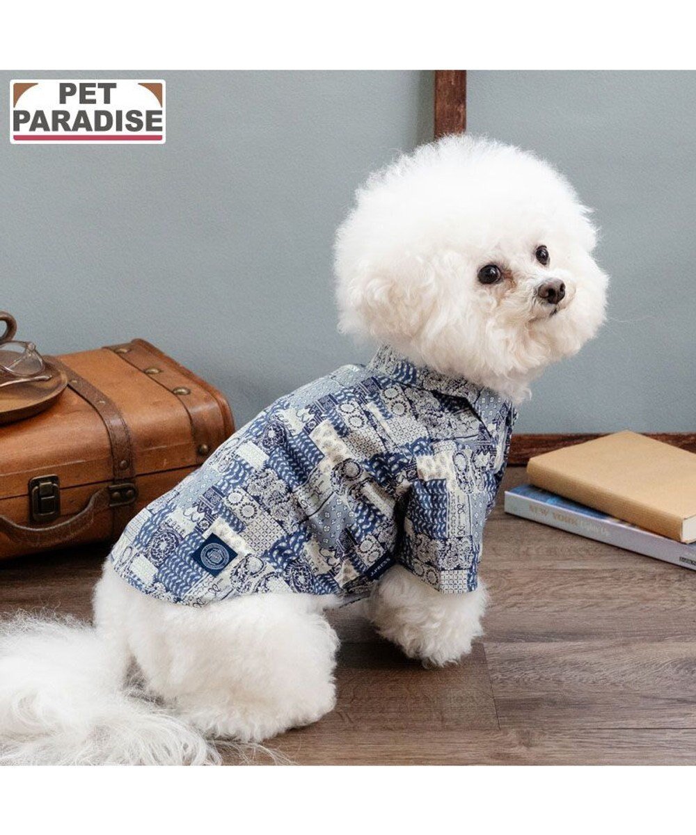 【ペットパラダイス/PET PARADISE / GOODS】のJ.PRESS ペイズリー シャツ 小型犬 インテリア・キッズ・メンズ・レディースファッション・服の通販 founy(ファニー) 　ペイズリー　Paisley, Ethnic Pattern　夏　Summer　春　Spring　S/S・春夏　SS, Spring/Summer, Warm Season　犬　Dog　ホーム・キャンプ・アウトドア・お取り寄せ　Home Living / Home & Lifestyle / Camping Gear / Outdoor Camping　ペットグッズ　Pet Supplies　ネイビー|ID: prp329100004835455 ipo3291000000035221867