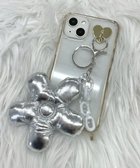 【ウィゴー/WEGO】のメタリックフラワークッションキーホルダー 人気、トレンドファッション・服の通販 founy(ファニー) ファッション Fashion レディースファッション Fashion for Women ミニ財布・二つ折り財布 Wallets & Card Cases キーホルダー Keychain, Key Holder クッション Cushion, Throw Pillow スマホ Smartphone, Mobile Device トレンド Trend, Trending Now ポーチ Pouch, Small Case 財布 Wallet, Purse thumbnail シルバー|ID: prp329100004835473 ipo3291000000035585795