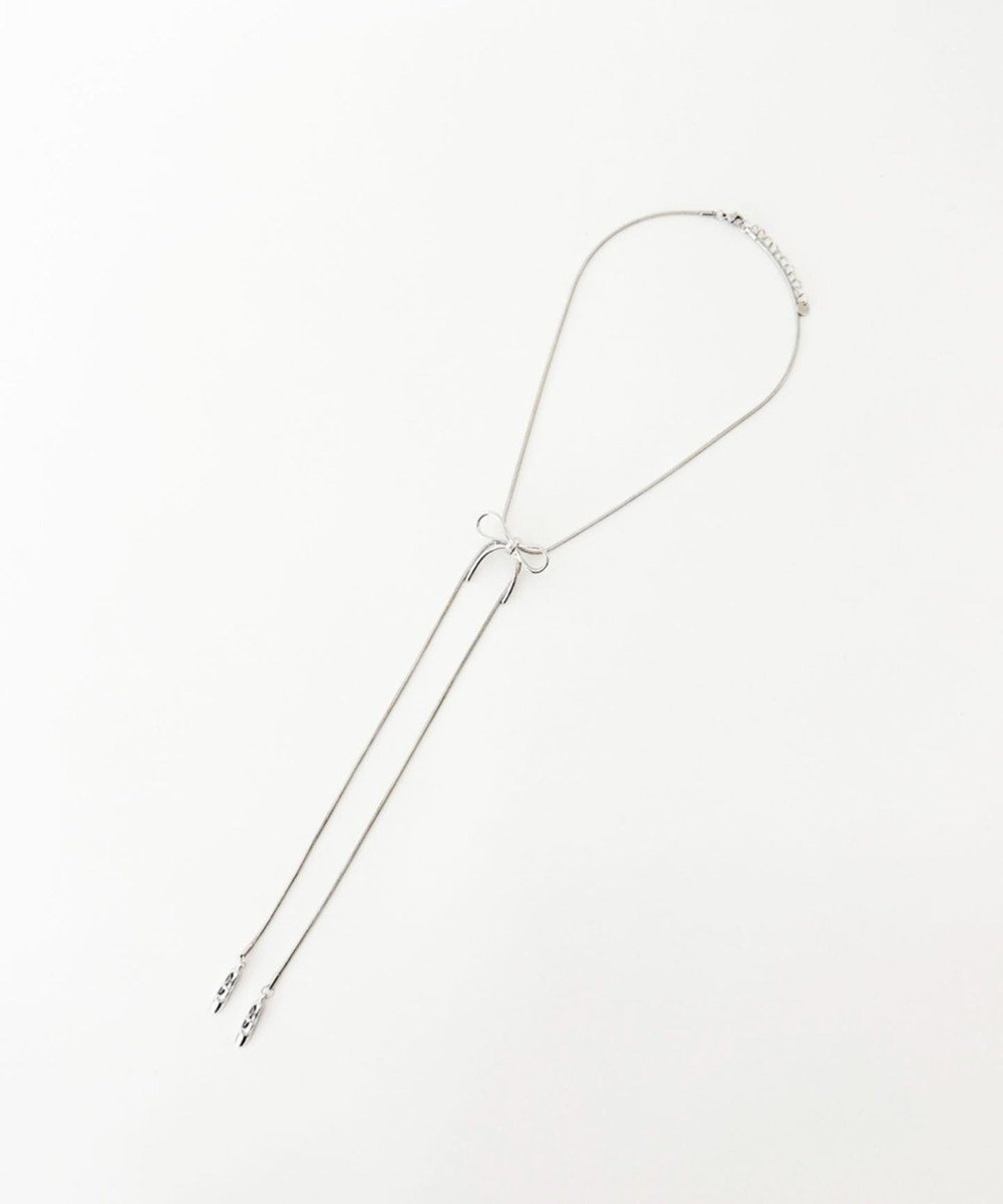 【ウィゴー/WEGO】のLモチーフループタイ インテリア・キッズ・メンズ・レディースファッション・服の通販 founy(ファニー) 　ファッション　Fashion　レディースファッション　Fashion for Women　ジュエリー　Jewelry　ネックレス　Necklaces & Pendants　おすすめ　Recommended / Our Picks　アクセサリー　Fashion Accessories　スマホ　Smartphone, Mobile Device　ネックレス　Necklace, Pendant Necklace　フラワー　Flower, Floral　モチーフ　Motif, Design Theme　リボン　Ribbon, Bow　ループ　Loop, Loop Knit　柄4|ID: prp329100004835477 ipo3291000000035221945