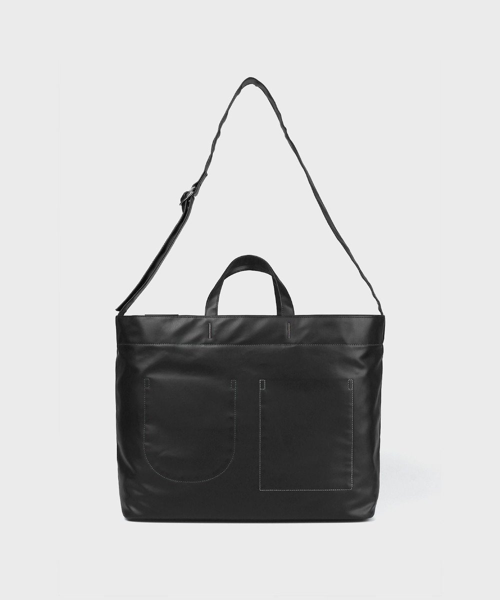 【ポールスミス/Paul Smith / MEN】のカラーポケット 2wayトートバッグ インテリア・キッズ・メンズ・レディースファッション・服の通販 founy(ファニー) 　ファッション　Fashion　メンズファッション　Fashion for Men　バッグ　Bags　トートバッグ / 通勤・大容量バッグ　Tote Bags　オレンジ　Orange　カラフル　Colorful Design　シンプル　Simple, Minimal　ビビッド　Vivid, Bright Tone　ポケット　Pocket, Pocket Detail　メンズ　Men's, Menswear　ロンドン　London Style, British Inspired　旅行　Travel　ブラック|ID: prp329100004835478 ipo3291000000035221948