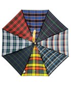 【プラスリング/+RING】の【2重張り】プラスリング 晴雨兼用傘(長ショート) CHK T1248 人気、トレンドファッション・服の通販 founy(ファニー) ファッション Fashion レディースファッション Fashion for Women レイングッズ・傘・晴雨兼用傘 Umbrellas & Rain Gear コンパクト Compact, Small Size 傘 Umbrella, Parasol ショート Short, Short Length シンプル Simple, Minimal チェック Check, Plaid, Tartan 日傘 Parasol, UV Umbrella 無地 Plain, Solid Color ラップ Wrap, Wrap Design thumbnail マルチカラー|ID: prp329100004835484 ipo3291000000035221977