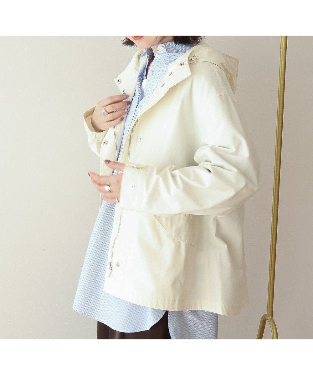 【アメリカンホリック/AMERICAN HOLIC】の【先行予約】【花粉防止】マウンテンパーカー インテリア・キッズ・メンズ・レディースファッション・服の通販 founy(ファニー) 　ファッション　Fashion　レディースファッション　Fashion for Women　アウター　Coat / Outerwear Collection　レディースジャケット・軽アウター　Jackets　コンパクト　Compact, Small Size　ジャケット　Jacket, Outerwear　ドローコード　Drawcord, Drawstring Cord　パーカー　Hoodie, Parka　夏　Summer　春　Spring　S/S・春夏　SS, Spring/Summer, Warm Season　軽量　Lightweight, Ultra Light　Ivory|ID: prp329100004835491 ipo3291000000035222004