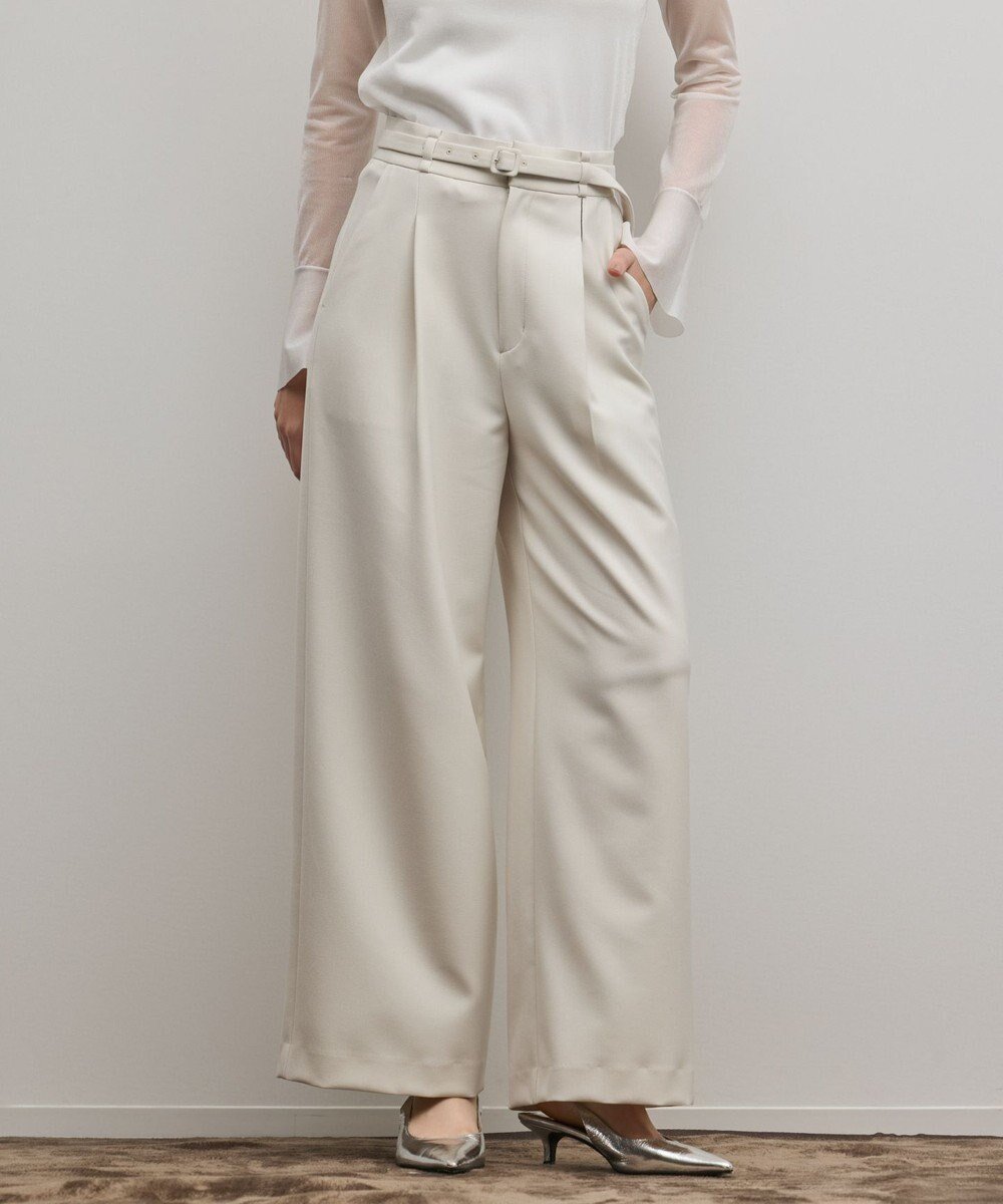 【グレース コンチネンタル/GRACE CONTINENTAL】のダブルクロスワイドパンツ 人気、トレンドファッション・服の通販 founy(ファニー) 　ファッション　Fashion　レディースファッション　Fashion for Women　パンツ　Pants & Trousers　春　Spring　シンプル　Simple, Minimal　スマート　Smart, Elegant　ダブル　Double, Double-Breasted　ドレープ　Drape, Draping Fabric　定番　Standard, Basic Item　ワイド　Wide, Wide Fit　S/S・春夏　SS, Spring/Summer, Warm Season　日本製　Made In Japan　夏　Summer　 other-1|ID: prp329100004835492 ipo3291000000035516840