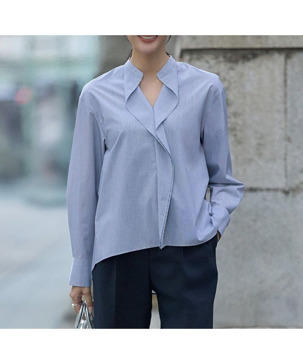 【アイシービー/iCB】のクリーンブロード ラッフルデザイン プルオーバーブラウス 人気、トレンドファッション・服の通販 founy(ファニー) 　ファッション　Fashion　レディースファッション　Fashion for Women　トップス・カットソー　Cut & Sew Tops　シャツ・ブラウス・オフィスカジュアル　Elegant Blouses & Button-Ups　カジュアルプルオーバー・ニットトップス　Pullovers & Knit Tops / Casual Pullovers　春　Spring　ジャケット　Jacket, Outerwear　フロント　Front, Front Design　ブロード　Broadcloth, Fine Cotton　ライダース　Riders　S/S・春夏　SS, Spring/Summer, Warm Season　おすすめ　Recommended / Our Picks　夏　Summer　エレガント 上品　Elegant　セレモニー　Ceremony　2026年　2026　 other-1|ID: prp329100004835493 ipo3291000000035859838