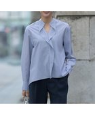 【アイシービー/iCB】のクリーンブロード ラッフルデザイン プルオーバーブラウス 人気、トレンドファッション・服の通販 founy(ファニー) ファッション Fashion レディースファッション Fashion for Women トップス・カットソー Cut & Sew Tops シャツ・ブラウス・オフィスカジュアル Elegant Blouses & Button-Ups カジュアルプルオーバー・ニットトップス Pullovers & Knit Tops / Casual Pullovers 春 Spring ジャケット Jacket, Outerwear フロント Front, Front Design ブロード Broadcloth, Fine Cotton ライダース Riders S/S・春夏 SS, Spring/Summer, Warm Season おすすめ Recommended / Our Picks 夏 Summer エレガント 上品 Elegant セレモニー Ceremony 2026年 2026 thumbnail ブルーストライプ|ID: prp329100004835493 ipo3291000000035859839