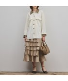 【グレース コンチネンタル/GRACE CONTINENTAL】のティアードフリルスカート ベージュ|ID: prp329100004835500 ipo3291000000035222034