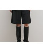 【グレース コンチネンタル/GRACE CONTINENTAL】のスーツ地ハーフパンツ ブラック|ID: prp329100004835502 ipo3291000000035222045