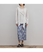 【グレース コンチネンタル/GRACE CONTINENTAL】のボタニカルジャガードスカート 人気、トレンドファッション・服の通販 founy(ファニー) ファッション Fashion レディースファッション Fashion for Women スカート Skirts デニム Denim, Jeans Material ロング Long, Long-Length 夏 Summer 春 Spring S/S・春夏 SS, Spring/Summer, Warm Season thumbnail ブルー|ID: prp329100004835504 ipo3291000000035222053