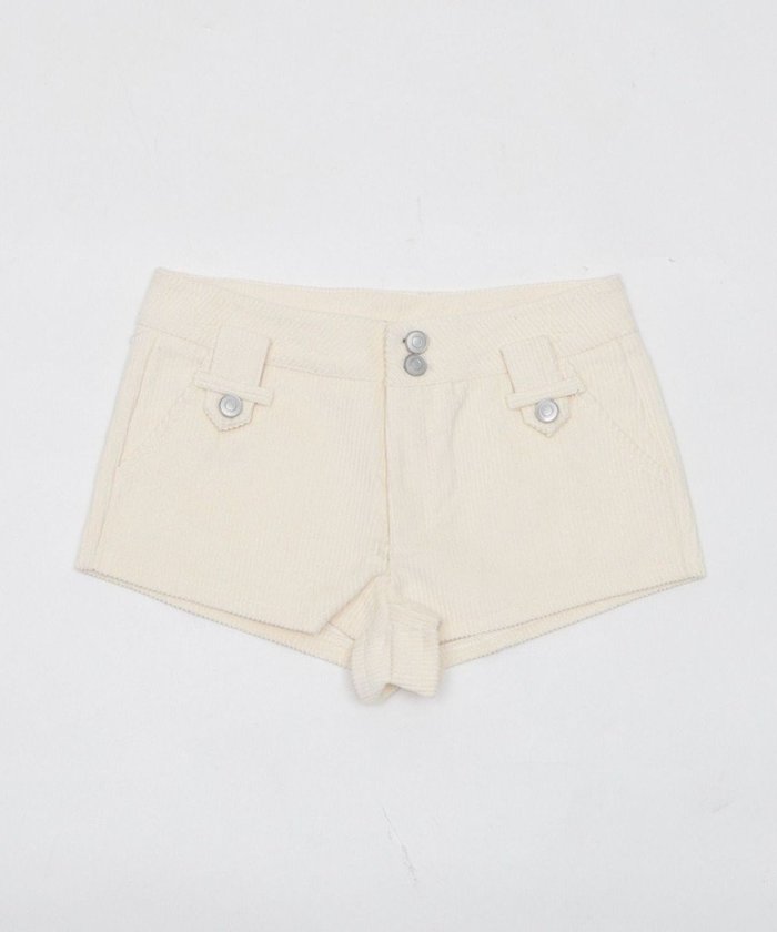 【ウィゴー/WEGO】のコーデュロイマイクロショートパンツ インテリア・キッズ・メンズ・レディースファッション・服の通販 founy(ファニー) https://founy.com/ ファッション Fashion レディースファッション Fashion for Women パンツ Pants & Trousers ショートパンツ・ハーフパンツ High-Waisted & Relaxed Shorts 春 Spring 秋 Autumn コーデュロイ Corduroy, Cord Fabric ショート Short, Short Length シンプル Simple, Minimal スマホ Smartphone, Mobile Device ダブル Double, Double-Breasted トレンド Trend, Trending Now フロント Front, Front Design 冬 Winter / This Winter A/W・秋冬 Autumn/Winter S/S・春夏 SS, Spring/Summer, Warm Season おすすめ Recommended / Our Picks 夏 Summer |ID: prp329100004835510 ipo3291000000035222091