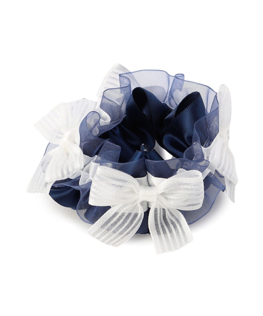 【チャコット/Chacott / KIDS】のシュシュ インテリア・キッズ・メンズ・レディースファッション・服の通販 founy(ファニー) 　ファッション　Fashion　キッズファッション　Fashion for Kids　おすすめ　Recommended / Our Picks　アクセサリー　Fashion Accessories　ストライプ　Stripe, Striped Pattern　ラベンダー　Lavender　リボン　Ribbon, Bow　ネイビー|ID: prp329100004836451 ipo3291000000035229688