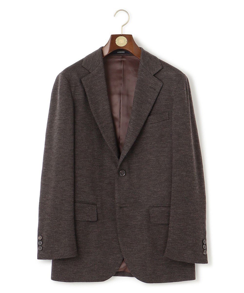 【ジェイ プレス/J.PRESS / MEN】の【SOFA / セットアップ対応】ハイグレードジャージ ジャケット インテリア・キッズ・メンズ・レディースファッション・服の通販 founy(ファニー) 　ファッション　Fashion　メンズファッション　Fashion for Men　アウター　Men's Coats Outerwear　テーラードジャケット　Tailored Jackets & Blazers　インナー　Innerwear　エレガント 上品　Elegant　ジャケット　Jacket, Outerwear　ストレッチ　Stretch, Stretchy Fabric　セットアップ　Set-Up, Coordinated Outfit　フロント　Front, Front Design　ラグジュアリー　Luxury, Elegant　リラックス　Relax, Relaxed Fit　A/W・秋冬　Autumn/Winter　おすすめ　Recommended / Our Picks　ダークブラウン系8|ID: prp329100004836452 ipo3291000000035888192