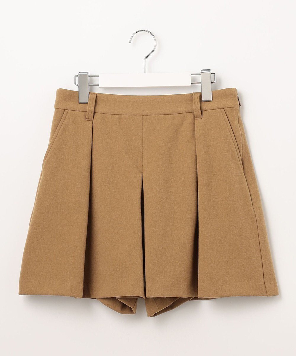 【23区 ゴルフ/NIJYUSANKU GOLF】の【WOMEN】【ストレッチ】キュロットスカート インテリア・キッズ・メンズ・レディースファッション・服の通販 founy(ファニー) 　ファッション　Fashion　レディースファッション　Fashion for Women　スカート　Skirts　キュロットスカート　Culottes & Wide-Leg Shorts　おすすめ　Recommended / Our Picks　キュロット　Culottes, Wide Shorts　ストレッチ　Stretch, Stretchy Fabric　ソックス　Socks, Hosiery　フロント　Front, Front Design　プリーツ　Pleats, Pleated　レギンス　Leggings, Stretch Pants　エレガント 上品　Elegant　春　Spring　秋　Autumn　A/W・秋冬　Autumn/Winter　ベージュ系|ID: prp329100004836457 ipo3291000000035229736