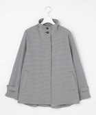 【ジェイ プレス/J.PRESS】のLightストレッチチェック スタンドカラー コート ダークネイビーギンガム系|ID: prp329100004836461 ipo3291000000035229751