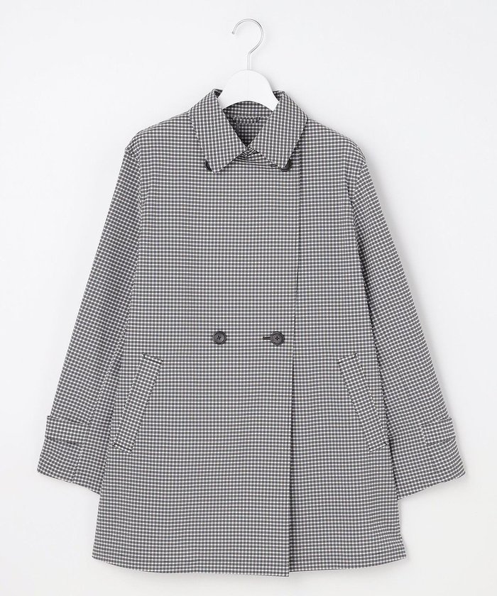 【ジェイ プレス/J.PRESS】のLightストレッチチェック トレンチコート インテリア・キッズ・メンズ・レディースファッション・服の通販 founy(ファニー) https://founy.com/ ファッション Fashion レディースファッション Fashion for Women アウター Coat / Outerwear Collection コート・ロングコート・ピーコート Long Coats, Peacoats & More レディースジャケット・軽アウター Jackets トレンチコート / 春秋の定番アウター Trench Coats ギンガム Gingham, Gingham Fabric クラシカル Classical, Vintage-Inspired シンプル Simple, Minimal ジャケット Jacket, Outerwear ストレッチ Stretch, Stretchy Fabric チェック Check, Plaid, Tartan トレンチ Trench, Trench Coat バランス Balance, Style Balance ヨーク Yoke, Yoke Design エレガント 上品 Elegant 夏 Summer 春 Spring S/S・春夏 SS, Spring/Summer, Warm Season |ID: prp329100004836462 ipo3291000000035229752