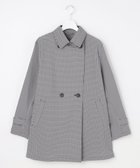 【ジェイ プレス/J.PRESS】のLightストレッチチェック トレンチコート ダークネイビーギンガム系|ID: prp329100004836462 ipo3291000000035229753