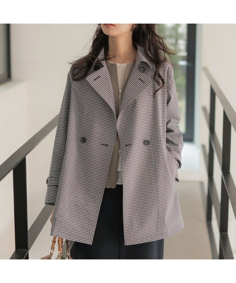 【ジェイ プレス/J.PRESS】のLightストレッチチェック トレンチコート 人気、トレンドファッション・服の通販 founy(ファニー) 　ファッション　Fashion　レディースファッション　Fashion for Women　アウター　Coat / Outerwear Collection　コート・ロングコート・ピーコート　Long Coats, Peacoats & More　レディースジャケット・軽アウター　Jackets　トレンチコート / 春秋の定番アウター　Trench Coats　ギンガム　Gingham, Gingham Fabric　クラシカル　Classical, Vintage-Inspired　シンプル　Simple, Minimal　ジャケット　Jacket, Outerwear　ストレッチ　Stretch, Stretchy Fabric　チェック　Check, Plaid, Tartan　トレンチ　Trench, Trench Coat　バランス　Balance, Style Balance　ヨーク　Yoke, Yoke Design　エレガント 上品　Elegant　夏　Summer　春　Spring　S/S・春夏　SS, Spring/Summer, Warm Season　 other-1|ID: prp329100004836462 ipo3291000000035703522