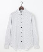 【ジョセフ アブード/JOSEPH ABBOUD / MEN】の【綿100%・ストレッチ・イージーケア】コンフォートジャージー プリント シャツ サックスブルー系5|ID: prp329100004837025 ipo3291000000035239146