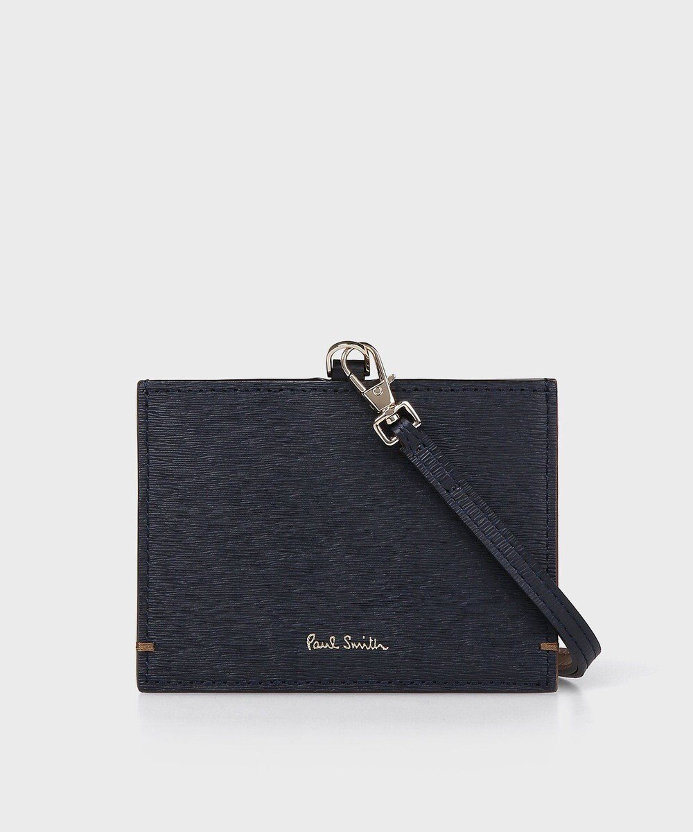 【ポールスミス/Paul Smith / MEN】のカラードエッジ AW24 IDケース インテリア・キッズ・メンズ・レディースファッション・服の通販 founy(ファニー) 　ファッション　Fashion　メンズファッション　Fashion for Men　メンズ　Men's, Menswear　A/W・秋冬　Autumn/Winter　財布　Wallet, Purse　ネイビー|ID: prp329100004837027 ipo3291000000035239151