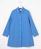 【ジェイ プレス/J.PRESS】のドライツイルストレッチ ステンカラー コート ブルー系|ID: prp329100004837786 ipo3291000000035248891