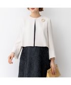 【23区/NIJYUSANKU】の【APPLAUDIR】クリアジョーゼット コンパクトタックジャケット シャンパン系|ID: prp329100004837793 ipo3291000000036377788