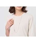 【ジェイ プレス/J.PRESS】の【2way】small パール ネックレス シルバー系|ID: prp329100004837794 ipo3291000000035703884