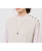 【ジェイ プレス/J.PRESS】の【リバーシブル】ワントップ ネックレス シルバー×ケシウスゴールド系|ID: prp329100004837795 ipo3291000000035261107