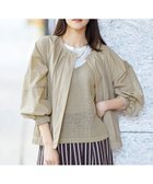 【自由区/JIYU-KU】の【カタログ掲載・持ち運びに最適】フォルム ブルゾン ベージュ|ID: prp329100004837796 ipo3291000000035966519