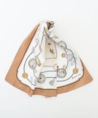 【ジェイ プレス/J.PRESS】のTraditional print スクエア スカーフ キャメル系|ID: prp329100004837798 ipo3291000000035650129