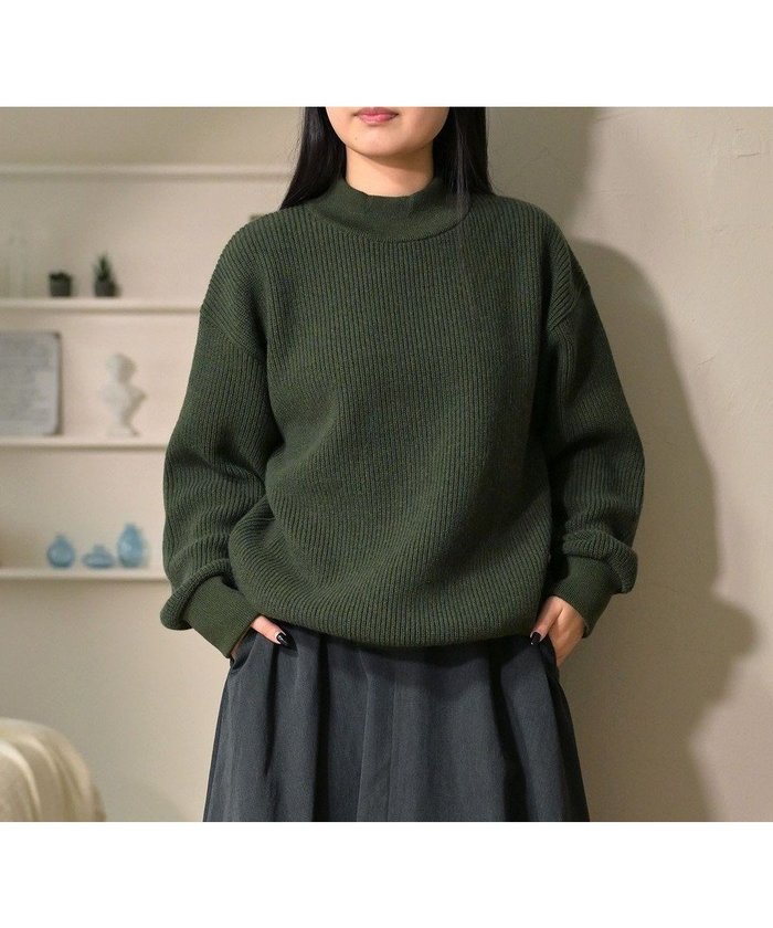 【ホワイトメイルズ/WHITE MAILS】の【UNISEX】WASHI COOMA LAMBS RIB KNIT MOCKNECK SWEATER ニットセーター インテリア・キッズ・メンズ・レディースファッション・服の通販 founy(ファニー) https://founy.com/ ファッション Fashion レディースファッション Fashion for Women トップス・カットソー Cut & Sew Tops ニット Knit Tops & Sweaters レディースパーカー・カジュアルフーディー Casual Hoodies & Sweatshirts スウェット・クルーネックトップス Sweatshirts & Crewnecks / Relaxed Fit Sweat Tops 吸水 Absorbent, Quick-Dry 抗菌 Antibacterial, Bacteria-Resistant 軽量 Lightweight, Ultra Light スウェット / スエット Sweatshirt, Sweatwear セーター Sweater, Knitwear ユニセックス Unisex, Genderless リラックス Relax, Relaxed Fit 冬 Winter / This Winter A/W・秋冬 Autumn/Winter S/S・春夏 SS, Spring/Summer, Warm Season 夏 Summer |ID: prp329100004837812 ipo3291000000035631399