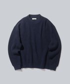 【ホワイトメイルズ/WHITE MAILS】の【UNISEX】WASHI COOMA LAMBS RIB KNIT MOCKNECK SWEATER ニットセーター コン|ID: prp329100004837812 ipo3291000000035631405